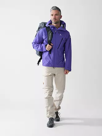 SCHÖFFEL | Veste de randonnée homme Style Blaueis 3L à capuche | lila